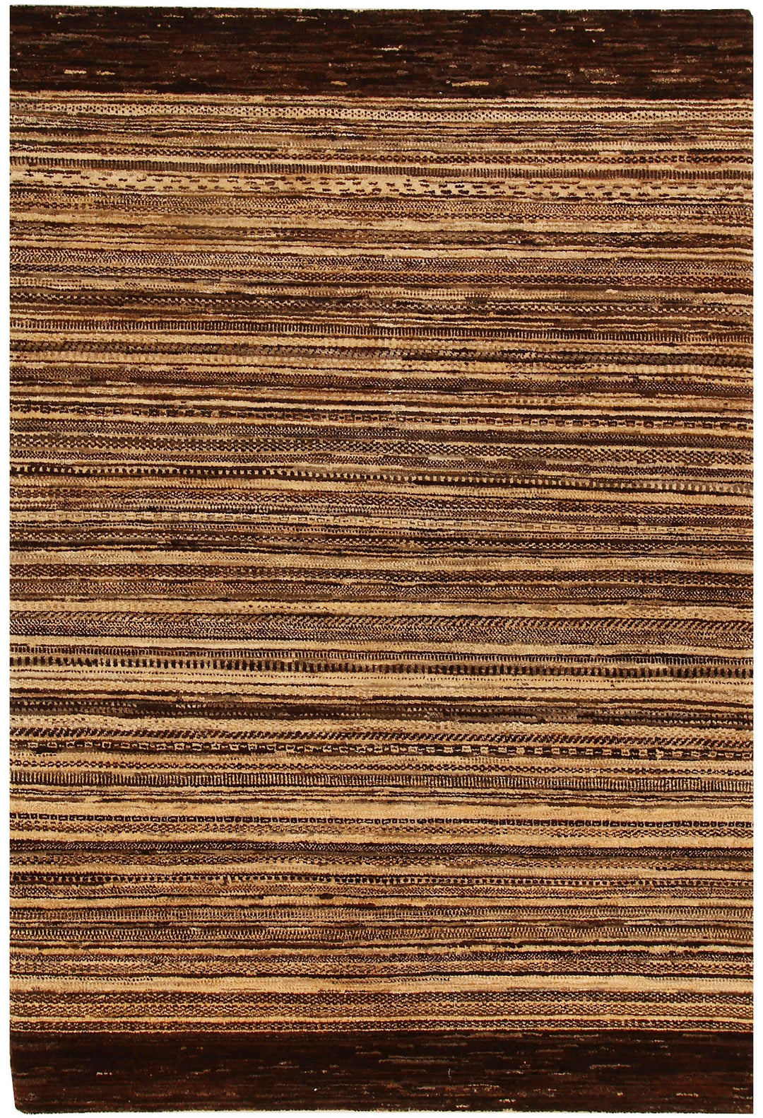 Burlywood Gabbeh 4' 5 x 6' 6 - No. 55752 - ALRUG Rug Store