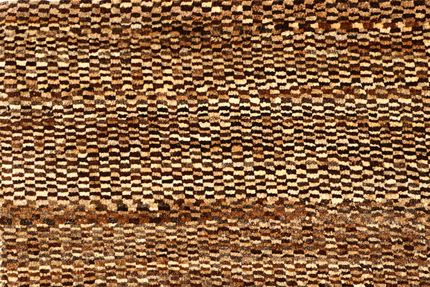 Saddle Brown Gabbeh 4' 10 x 6' 8 - No. 55753 - ALRUG Rug Store