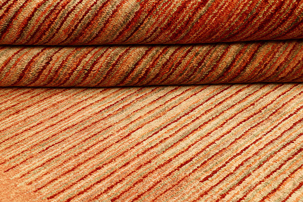 Sandy Brown Gabbeh 4' 6 x 6' 7 - No. 55754 - ALRUG Rug Store