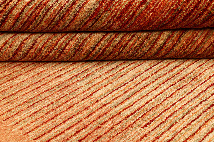 Sandy Brown Gabbeh 4' 6 x 6' 7 - No. 55754 - ALRUG Rug Store