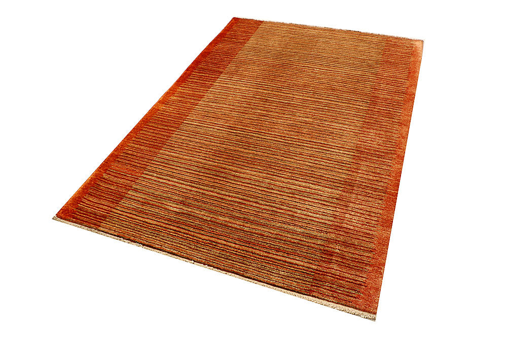 Sandy Brown Gabbeh 4' 6 x 6' 7 - No. 55754 - ALRUG Rug Store