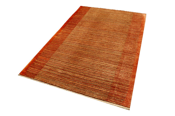 Sandy Brown Gabbeh 4' 6 x 6' 7 - No. 55754 - ALRUG Rug Store