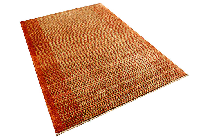 Sandy Brown Gabbeh 4' 6 x 6' 7 - No. 55754 - ALRUG Rug Store