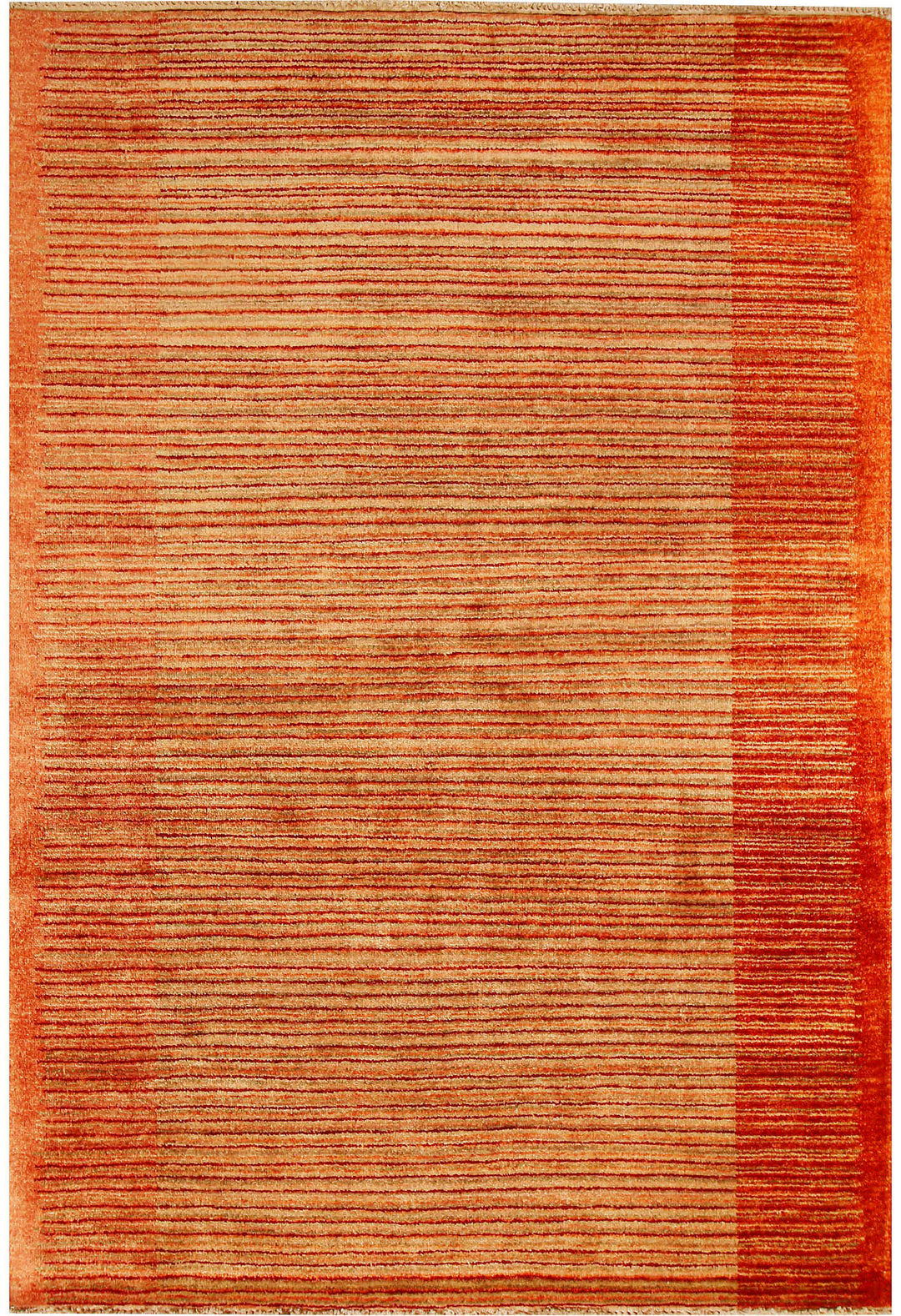 Sandy Brown Gabbeh 4' 6 x 6' 7 - No. 55754 - ALRUG Rug Store