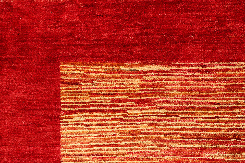 Multi Colored Gabbeh 4' 7 x 6' 3 - No. 55756 - ALRUG Rug Store