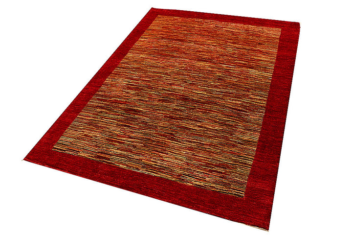 Multi Colored Gabbeh 4' 7 x 6' 3 - No. 55756 - ALRUG Rug Store