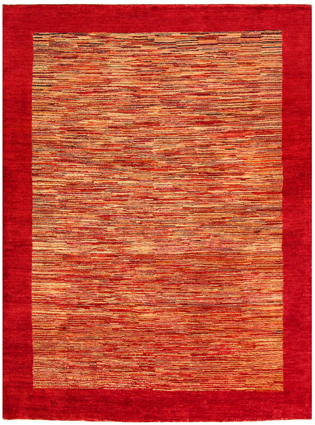 Multi Colored Gabbeh 4' 7 x 6' 3 - No. 55756 - ALRUG Rug Store