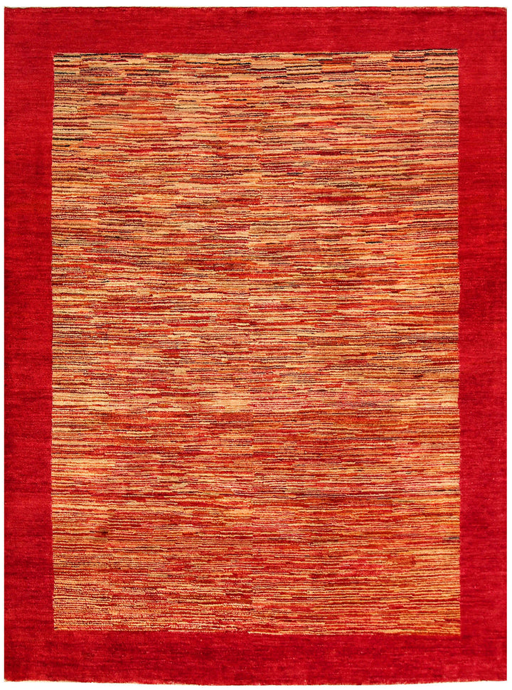 Multi Colored Gabbeh 4' 7 x 6' 3 - No. 55756 - ALRUG Rug Store