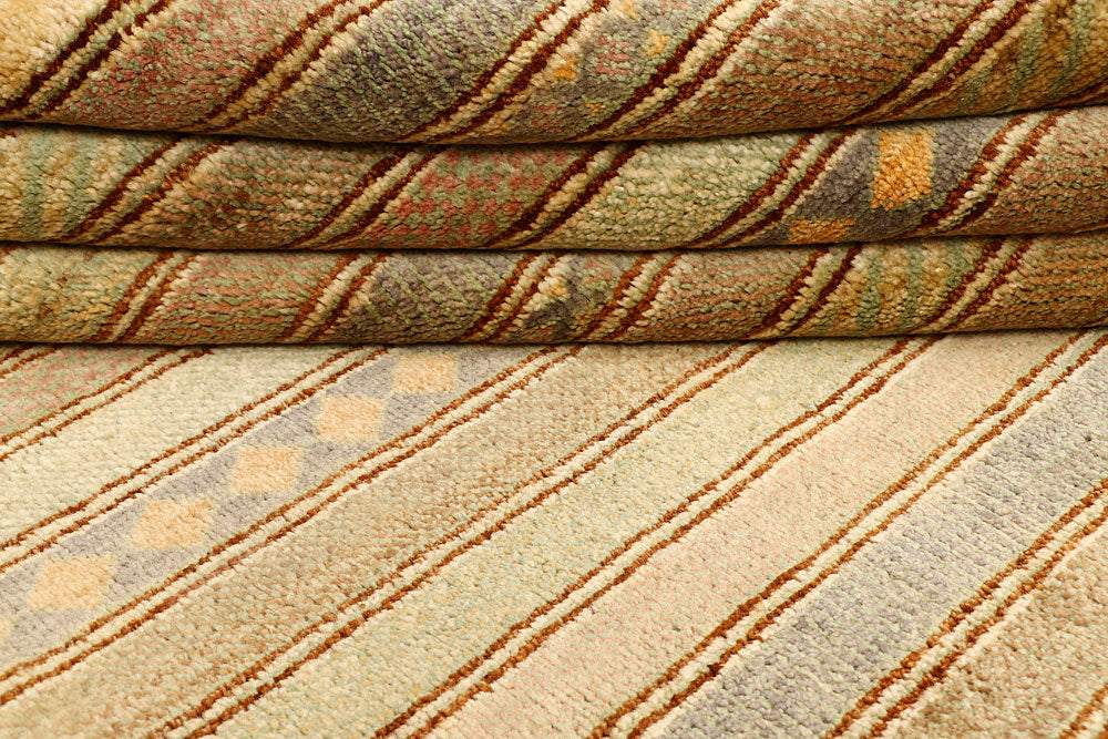 Burlywood Gabbeh 4' 6 x 6' 4 - No. 55757 - ALRUG Rug Store