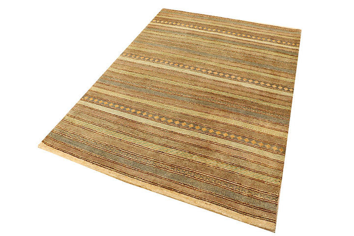 Burlywood Gabbeh 4' 6 x 6' 4 - No. 55757 - ALRUG Rug Store