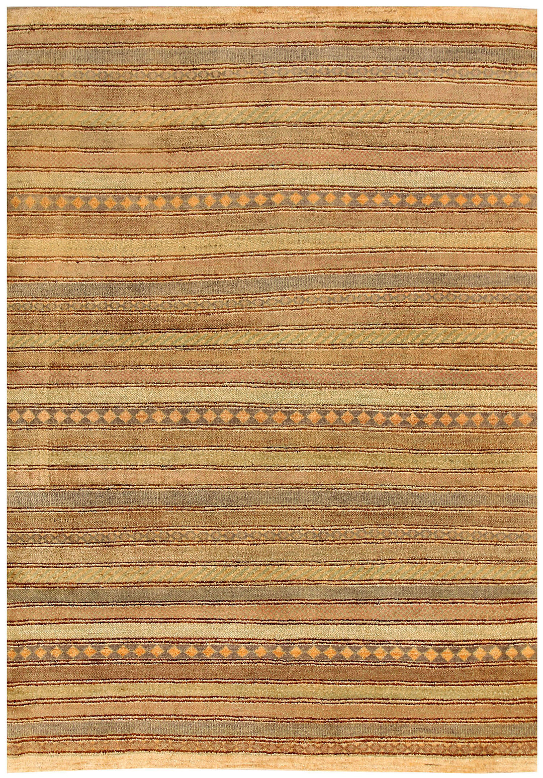 Burlywood Gabbeh 4' 6 x 6' 4 - No. 55757 - ALRUG Rug Store