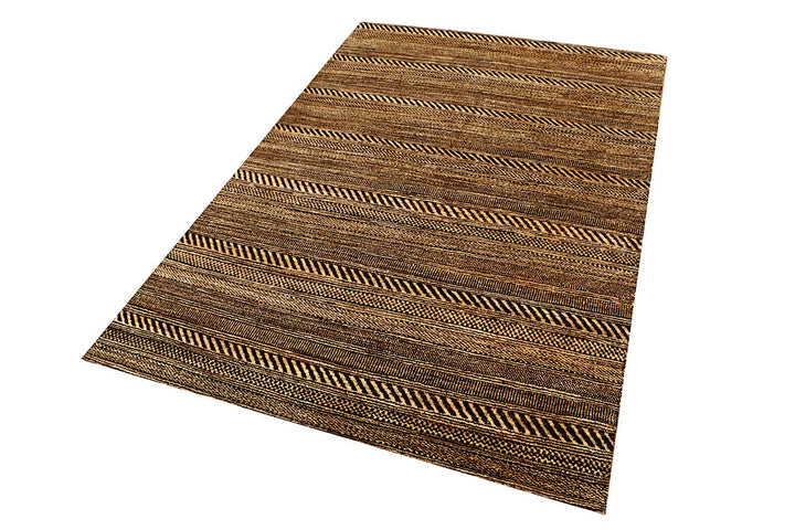 Sienna Gabbeh 4' 6 x 6' 8 - No. 55758 - ALRUG Rug Store