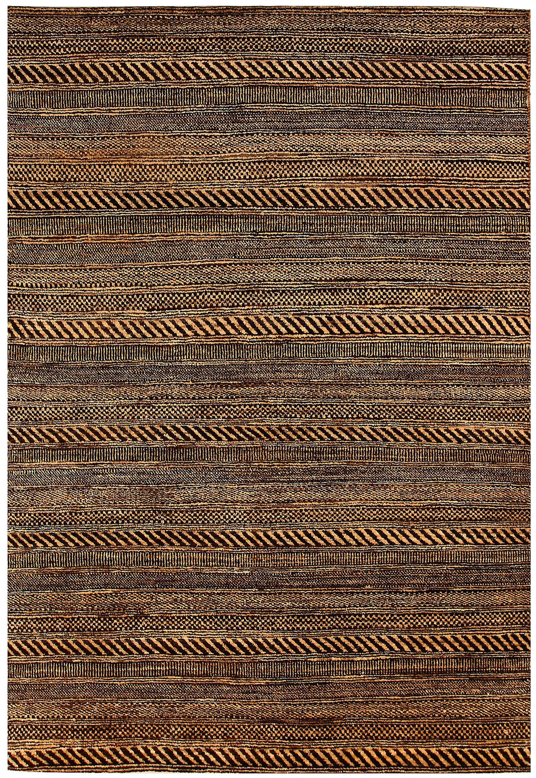 Sienna Gabbeh 4' 6 x 6' 8 - No. 55758 - ALRUG Rug Store
