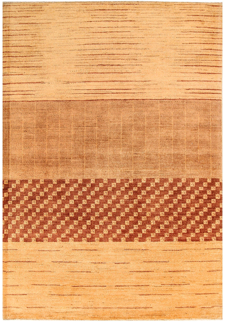 Navajo White Gabbeh 4' 7 x 6' 7 - No. 55761 - ALRUG Rug Store