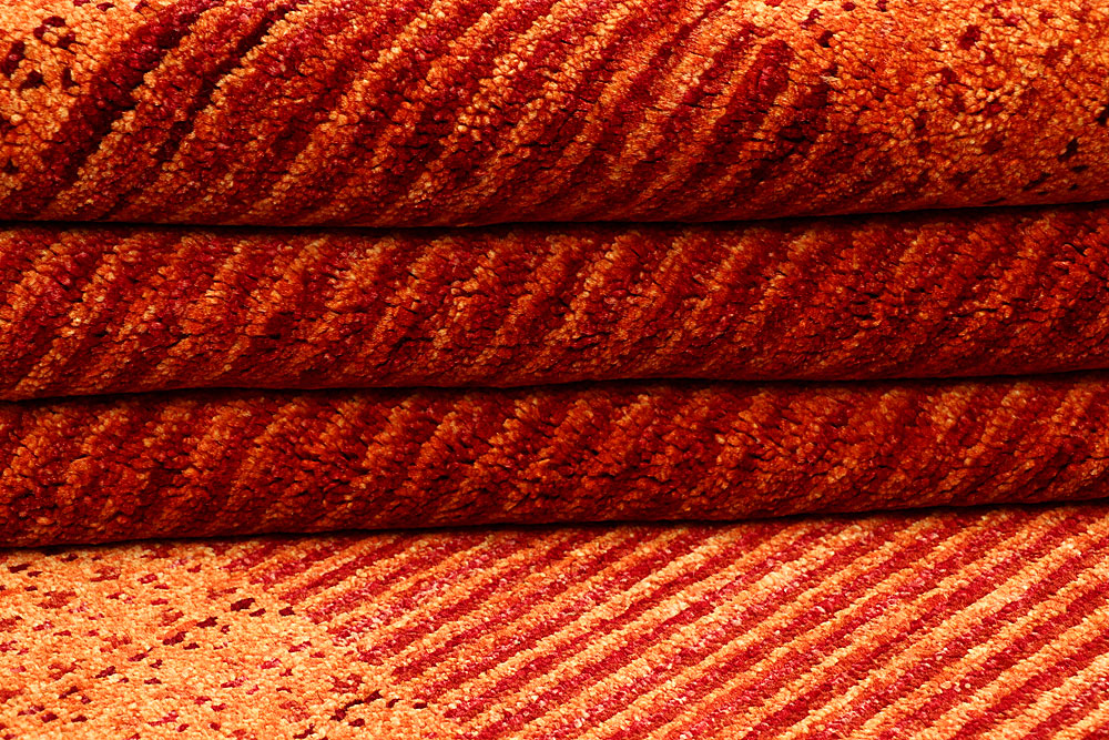 Tomato Gabbeh 4' 5 x 6' 5 - No. 55762 - ALRUG Rug Store