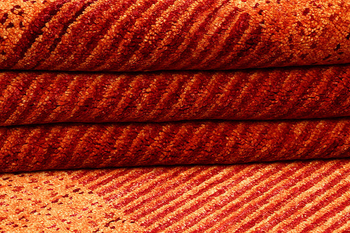 Tomato Gabbeh 4' 5 x 6' 5 - No. 55762 - ALRUG Rug Store