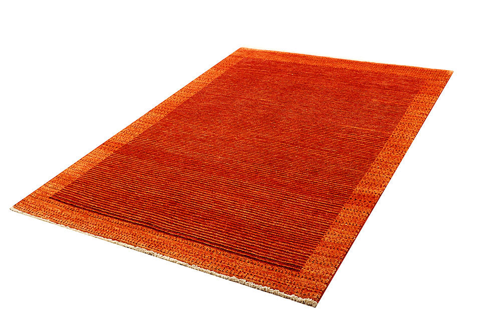 Tomato Gabbeh 4' 5 x 6' 5 - No. 55762 - ALRUG Rug Store