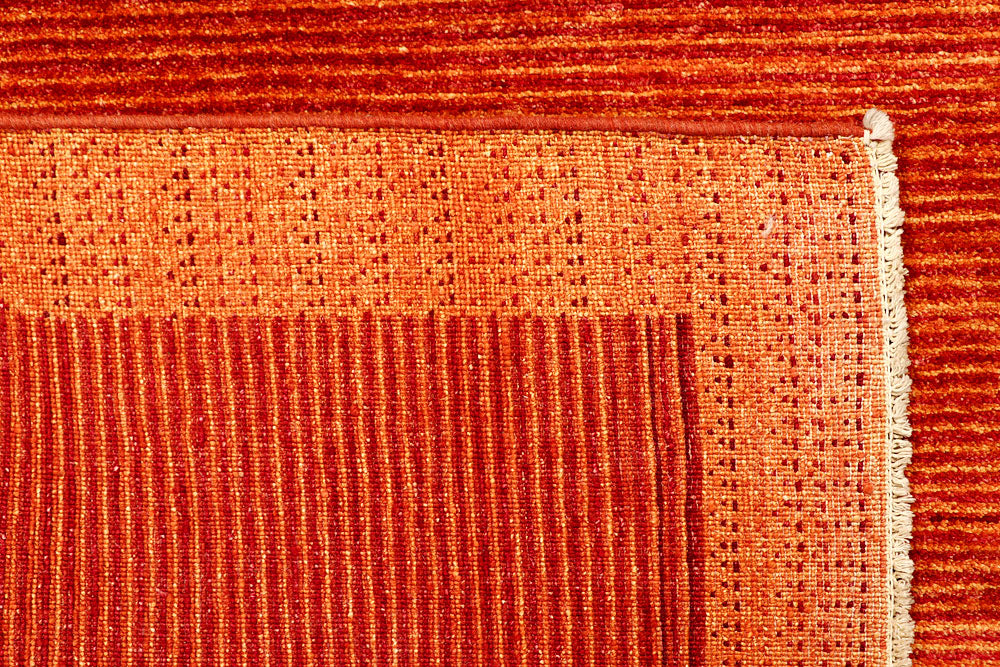 Tomato Gabbeh 4' 5 x 6' 5 - No. 55762 - ALRUG Rug Store