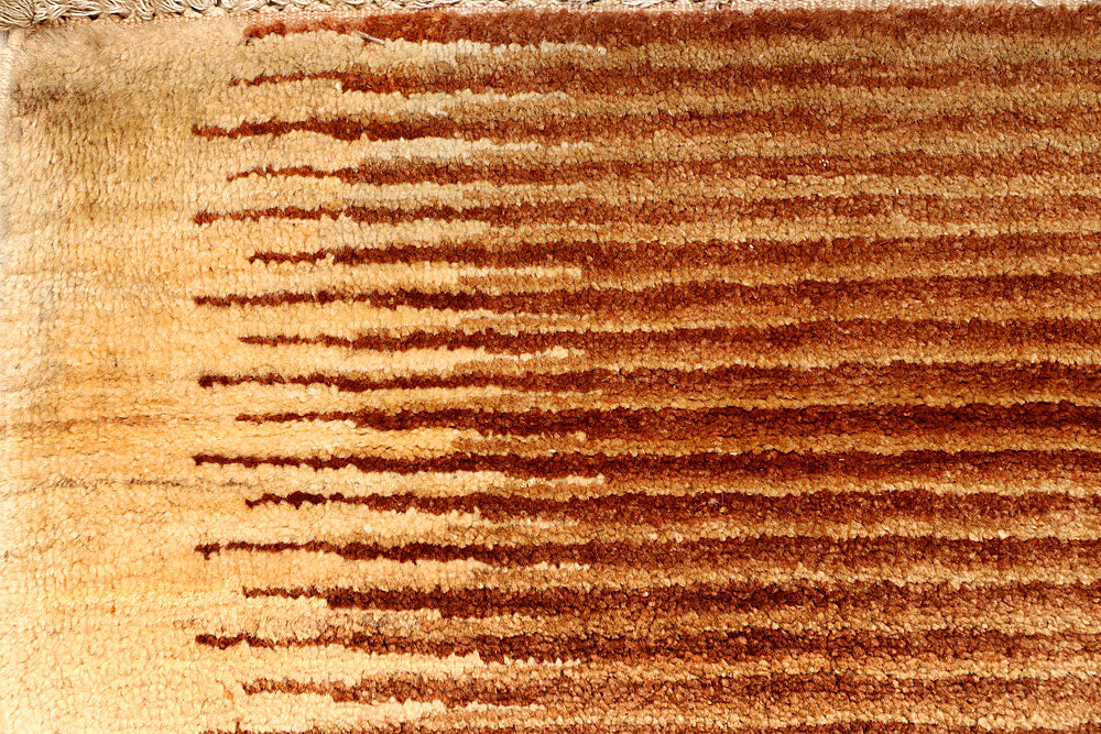 Sandy Brown Gabbeh 4' 4 x 7' 1 - No. 55763 - ALRUG Rug Store