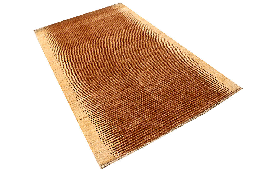 Sandy Brown Gabbeh 4' 4 x 7' 1 - No. 55763 - ALRUG Rug Store