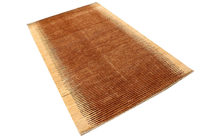 Sandy Brown Gabbeh 4' 4 x 7' 1 - No. 55763 - ALRUG Rug Store