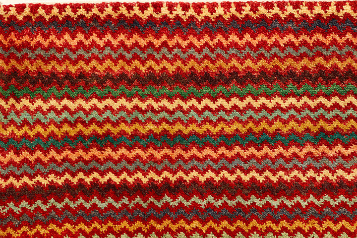 Multi Colored Gabbeh 4' 11 x 6' 3 - No. 55767 - ALRUG Rug Store