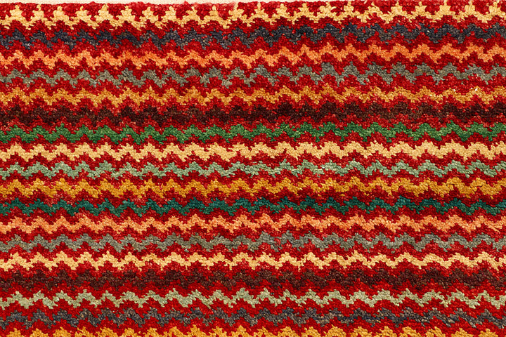 Multi Colored Gabbeh 4' 11 x 6' 3 - No. 55767 - ALRUG Rug Store