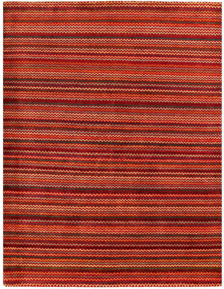 Multi Colored Gabbeh 4' 11 x 6' 3 - No. 55767 - ALRUG Rug Store
