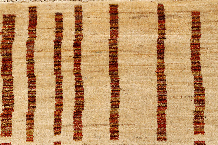 Sandy Brown Gabbeh 4' 6 x 6' 7 - No. 55768 - ALRUG Rug Store