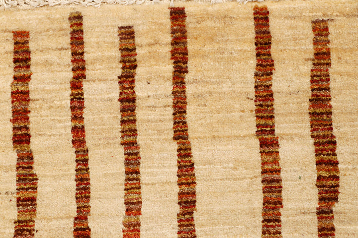 Sandy Brown Gabbeh 4' 6 x 6' 7 - No. 55768 - ALRUG Rug Store