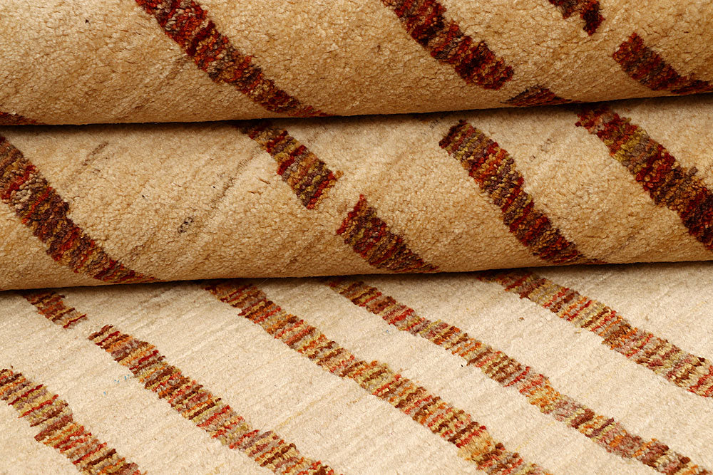 Sandy Brown Gabbeh 4' 6 x 6' 7 - No. 55768 - ALRUG Rug Store