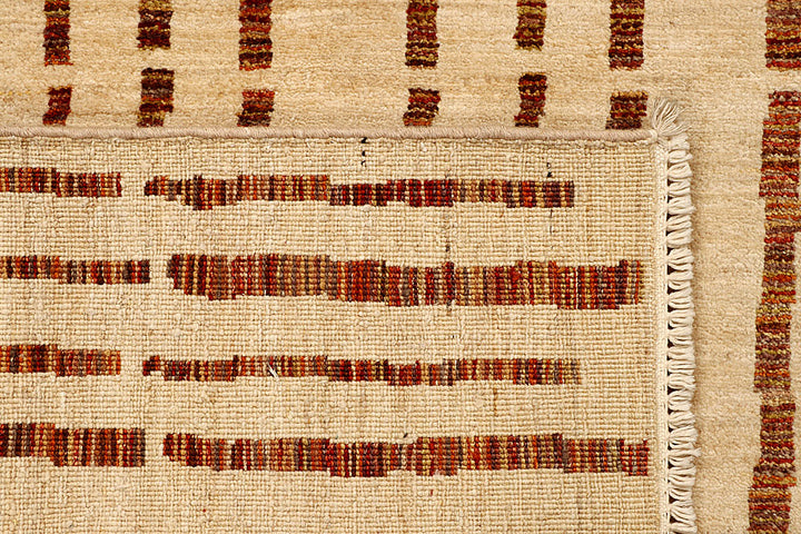 Sandy Brown Gabbeh 4' 6 x 6' 7 - No. 55768 - ALRUG Rug Store