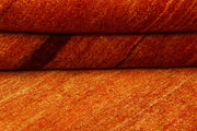 Orange Red Gabbeh 4' x 6' 3 - No. 55770 - ALRUG Rug Store