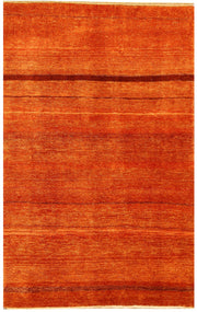 Orange Red Gabbeh 4' x 6' 3 - No. 55770 - ALRUG Rug Store