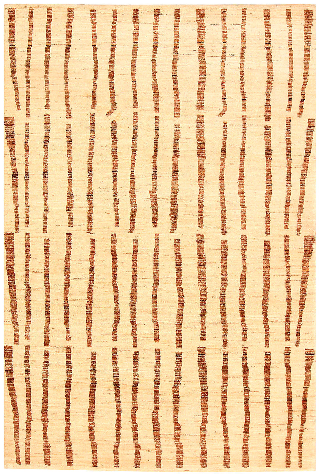 Blanched Almond Gabbeh 4' x 5' 11 - No. 55772 - ALRUG Rug Store