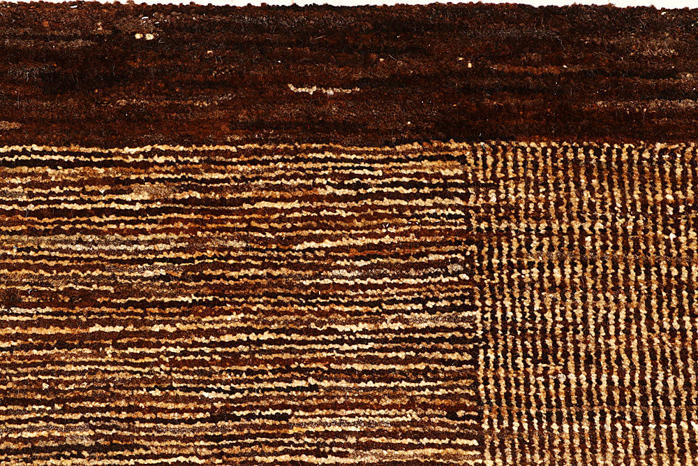 Saddle Brown Gabbeh 3' 3 x 8' - No. 55774 - ALRUG Rug Store