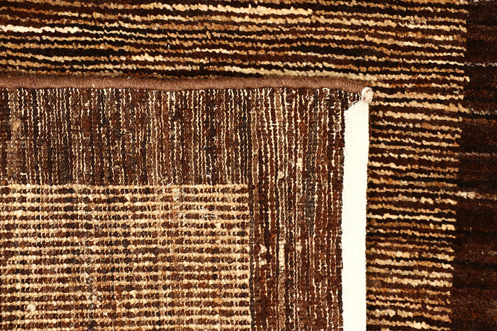 Saddle Brown Gabbeh 3' 3 x 8' - No. 55774 - ALRUG Rug Store