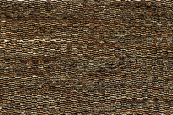 Saddle Brown Gabbeh 4' 1 x 6' 4 - No. 55776 - ALRUG Rug Store