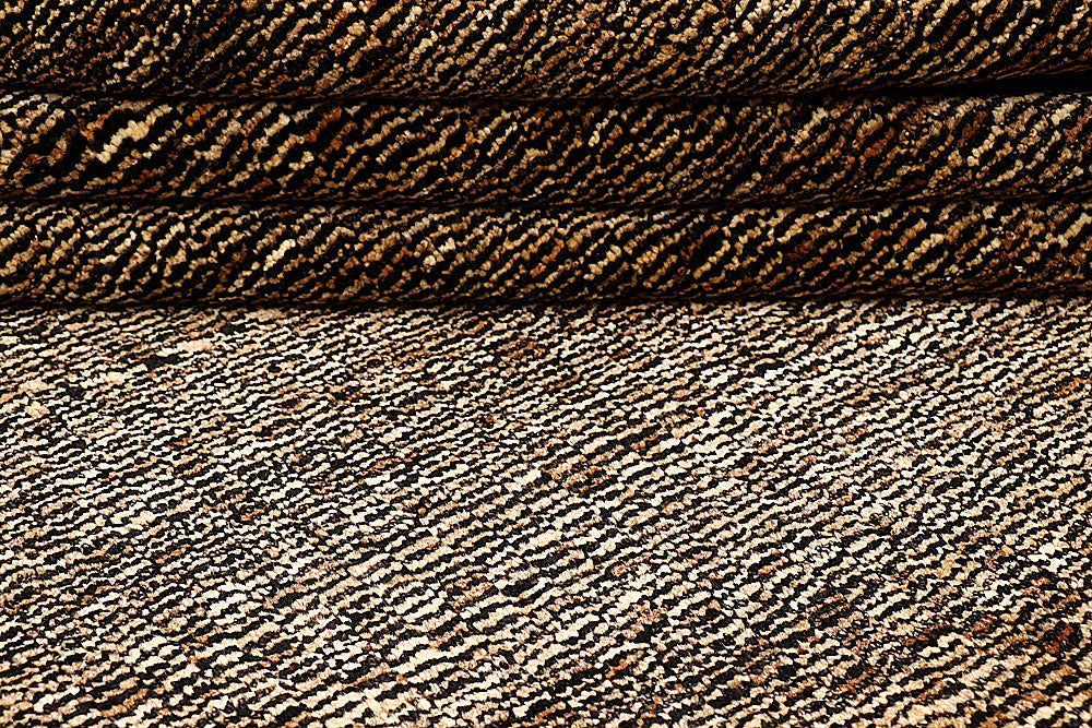 Saddle Brown Gabbeh 4' 1 x 6' 4 - No. 55776 - ALRUG Rug Store