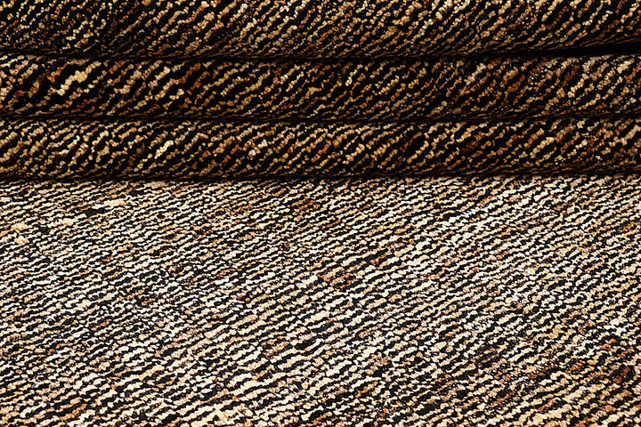 Saddle Brown Gabbeh 4' 1 x 6' 4 - No. 55776 - ALRUG Rug Store