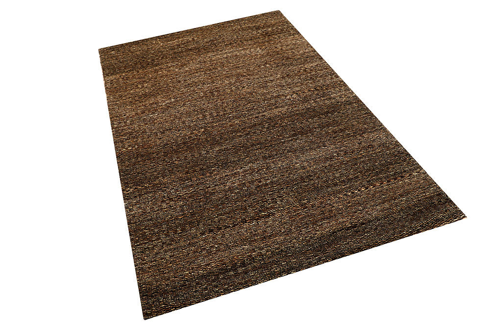 Saddle Brown Gabbeh 4' 1 x 6' 4 - No. 55776 - ALRUG Rug Store