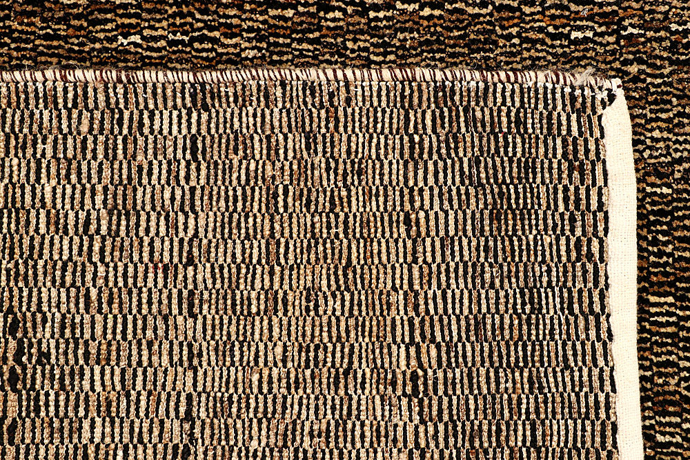 Saddle Brown Gabbeh 4' 1 x 6' 4 - No. 55776 - ALRUG Rug Store