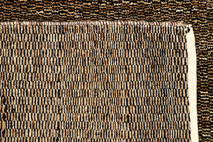 Saddle Brown Gabbeh 4' 1 x 6' 4 - No. 55776 - ALRUG Rug Store