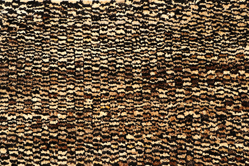 Saddle Brown Gabbeh 2' 7 x 7' 11 - No. 55781 - ALRUG Rug Store