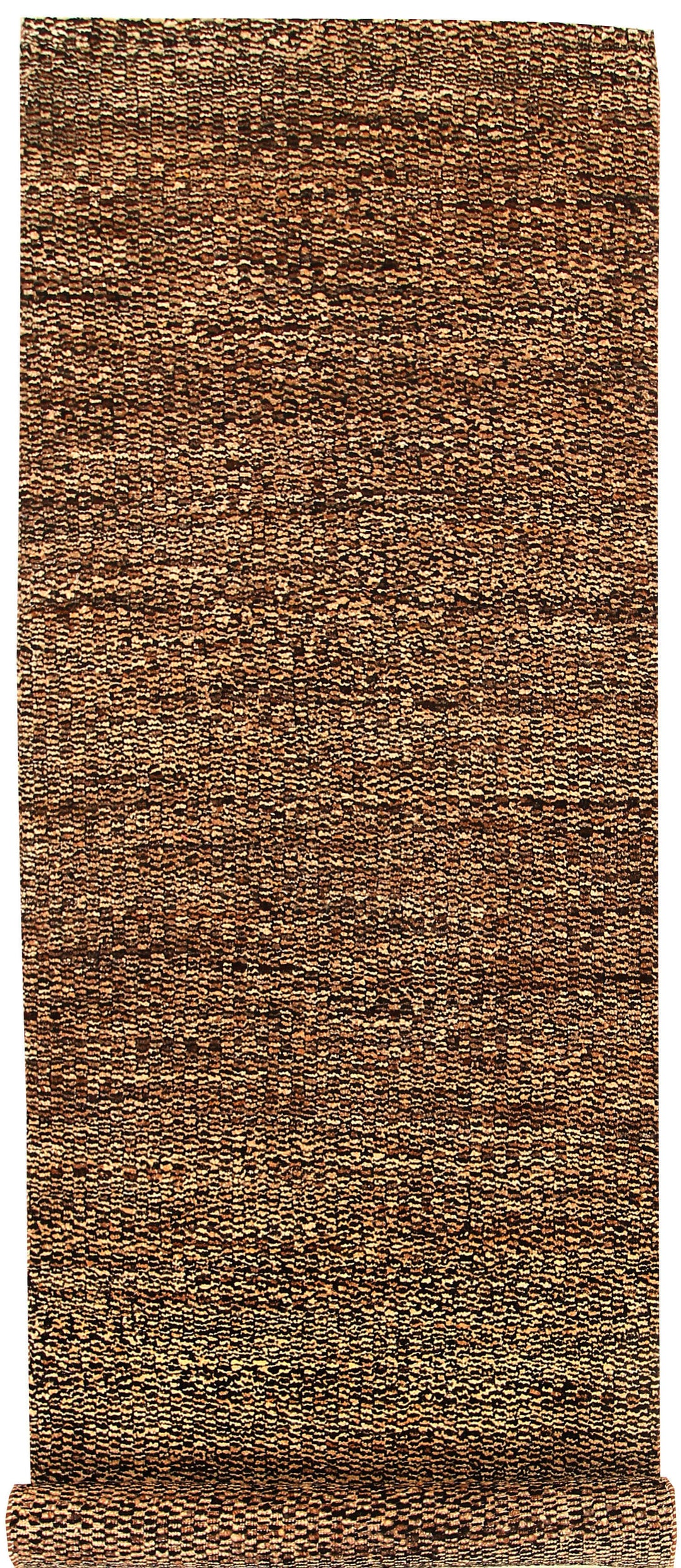 Saddle Brown Gabbeh 2' 7 x 7' 11 - No. 55781 - ALRUG Rug Store