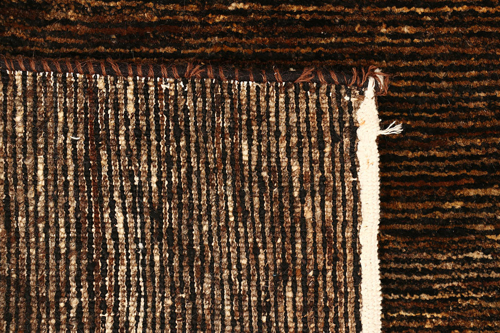 Saddle Brown Gabbeh 2' 7 x 8' 4 - No. 55782 - ALRUG Rug Store