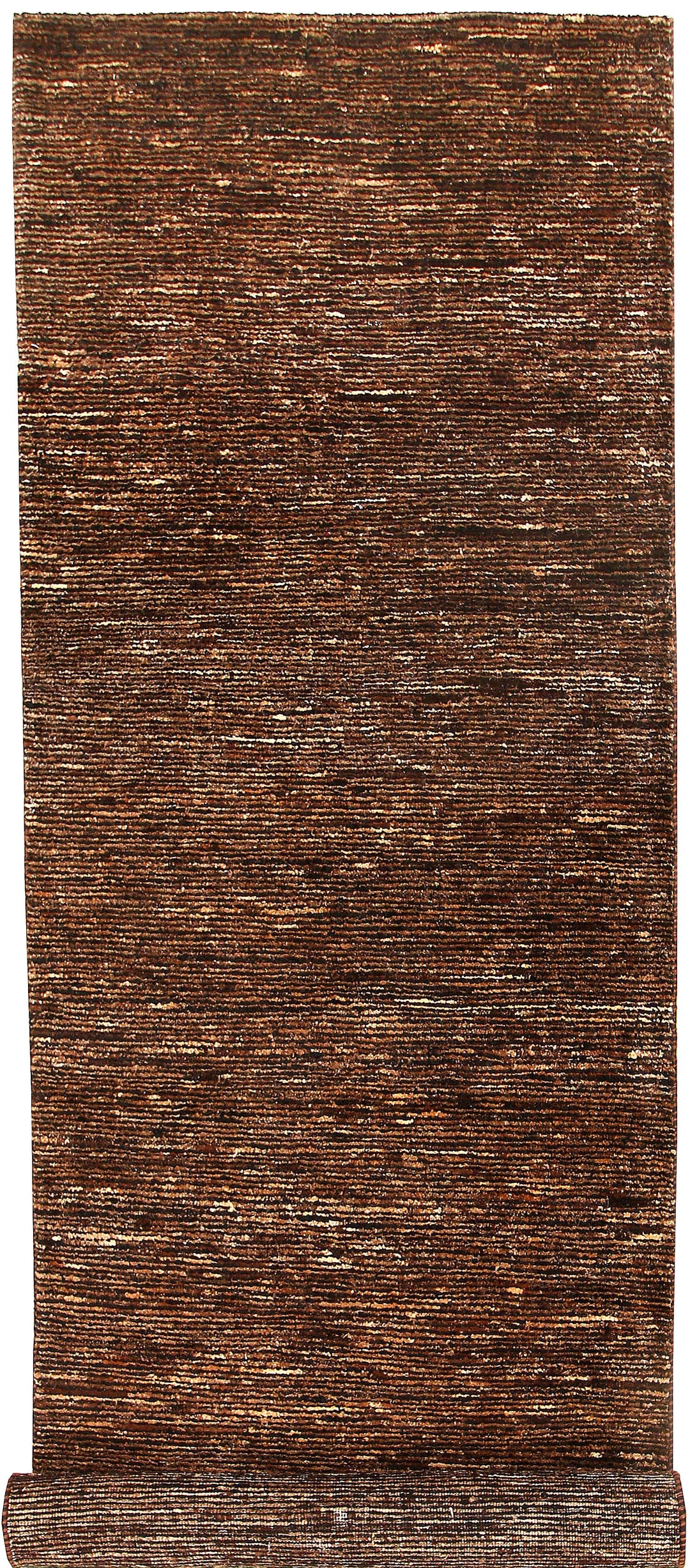 Saddle Brown Gabbeh 2' 7 x 8' 4 - No. 55782 - ALRUG Rug Store