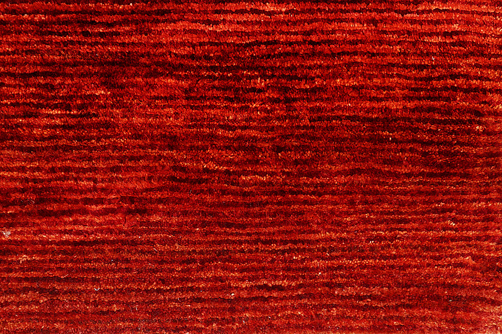 Red Gabbeh 4' 1 x 6' 9 - No. 55786 - ALRUG Rug Store