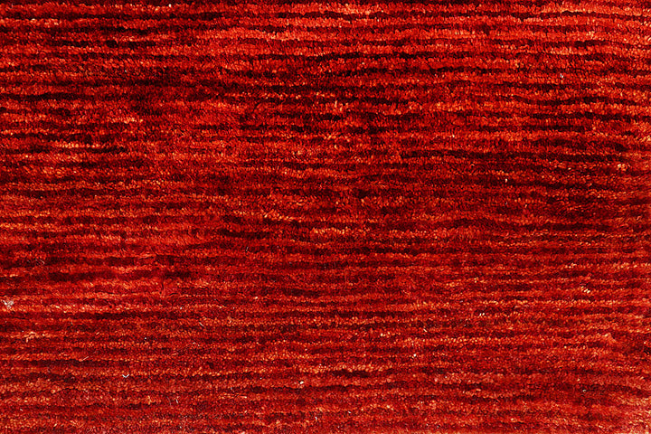 Red Gabbeh 4' 1 x 6' 9 - No. 55786 - ALRUG Rug Store