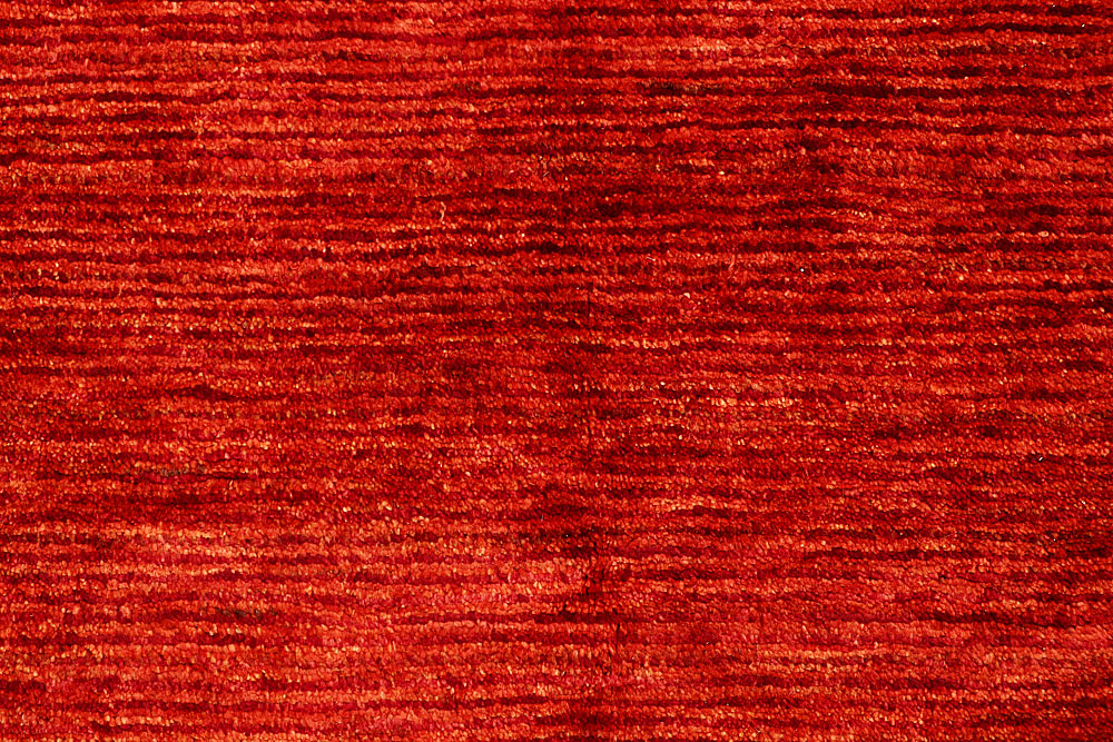 Red Gabbeh 4' 1 x 6' 9 - No. 55786 - ALRUG Rug Store
